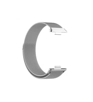 Huawei Watch Fit 3 Uyumlu Kordon Hasır Metal Örgü Mıknatıslı Zore KRD-01 Metal Kayış