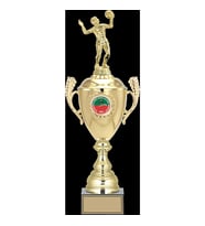 ODAK KUPA - Figürlü Kupalar - Voleybol Kadın Figürlü Kupalar FG-080 B - 49 cm