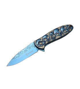 Sibirya Kurukafa Blue Çakı Ürün Kodu: S-2069L 19, 5 CM