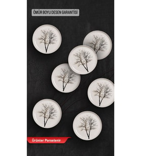 Rüya Desenli Sunum ve Servis Takımı, şık ve kullanışlı set