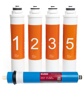 Waterlife Filtre 5 'li Lg Mebran Set Waterlife Su Arıtma Filtresi