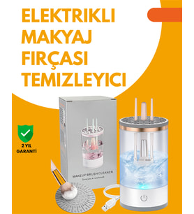 Tüm Makyaj Fırçalarıyla Uyumlu Derin Temizlik Makinesi