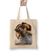 Goro Mortal Kombat Game Bez Çanta Uzun Saplı
