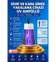 Aile Dostu UV Teknolojili Sivrisinek Yakalama Lambası