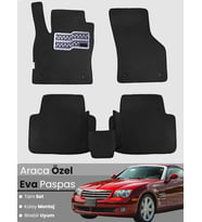 CHRYSLER CROSSFİRE COUPE (2004-2008) Uyumlu EVA Paspas Tam Set–Araca Özel,Su Geçirmez