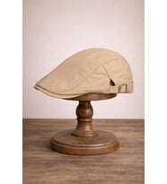 Clean Form Flat Cap – Warm Dune Tokalı Kasket (Bej)
