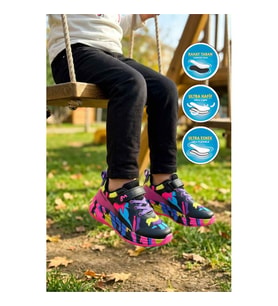 Marco Kids 26Y333 F Siyah Kız Çocuk Spor Ayakkabı