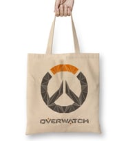 Overwatch Geometric Logo Bez Çanta Uzun Saplı