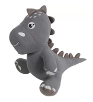 Dada Peluş Oyuncak Dino Gri 40 Cm Uyku Arkadaşı Dino