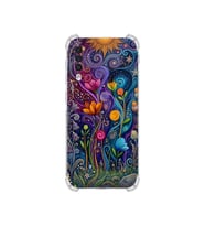 PrintiFy Samsung Galaxy A50 ile Uyumlu Düşlerin Dansı Serisi Rüyalar Ötesi Tasarımlı Uv Baskılı Köşe Korumalı Antişok Kılıf