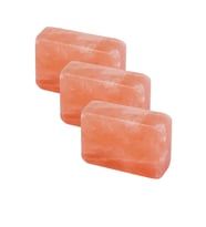 Himalaya Tuz Sabunu 3 Adet Himalaya Tuzu Parçası Sabun Şeklinde Kesilmiş Tuz Himalaya Tuzu 3 Tane