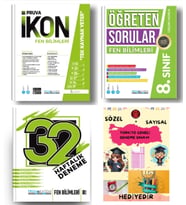 PRUVA AKADEMİ YAYINLARI 8.SINIF FEN BİLİMLERİ İKON SORU BANKASI+32 HAFTA FEN BİLİMLERİ DENEME+FEN Bİ