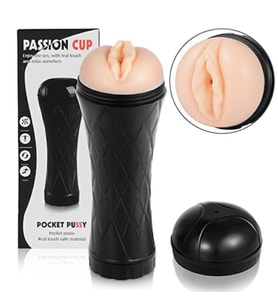 Passion Cup Secret Fener Tipi Realistik Suni Vajina