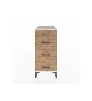 Kronos Komodin 4 Çekmeceli 44x59x96 Aytaşı-Çam