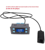 XY-WTH1 6-30V Dc Dijital Termostat Sıcaklık ve Nem Kontrol Cihazı (6-30v Dc ile Çalışır)