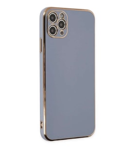 iPhone 11 Pro Max Kılıf Volet Silikon - Mavi