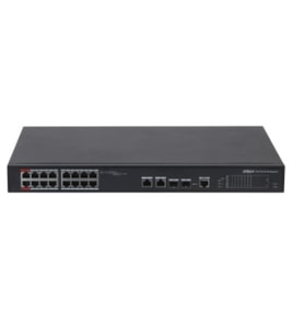 DAHUA 16port 240w FULL PoE PFS4218-16ET-240-V2 GIGABIT 2X SFP Yönetilebilir Switch