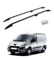 Turtle Drs Tuning Peugeot Tepee Expert (Mk2) 2006-2016 / Uzun Şasi Tavan Çıtası Crown Siyah