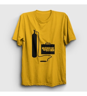 Presmono Unisex Sarı Cgun Film No Country For Old Men T-Shirt 247841tt (Sarı)
