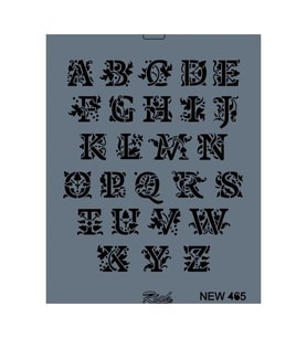 Mey İthalat® Rich New Seri N-465 Stencil 35x25 cm