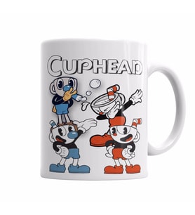 Cuphead Three Kupa Bardak Porselen