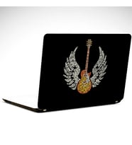 Gitar Kanatlar Laptop Sticker 10 İnch (25X19CM)