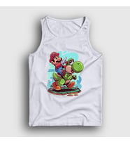Presmono Unisex Beyaz Yoshi Oyun Super Mario Atlet 328028tt