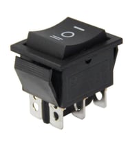 Geniş Işıksız 6 Pinli Yaylı Anahtar (Mom-Off-Mom) IC-110