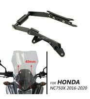 Honda NC700/750SX 2016-2017 Cam Ayarlı Telefon Tutucu Bar (Siyah)