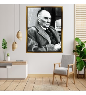 ÇERÇEVELİ ATATÜRK TABLO S388