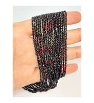 Bileklik Boy Turmalin Taşı Dizi 1.5mm (45406) Yarım Dizi (17CM UZUNLUĞUNDADIR)