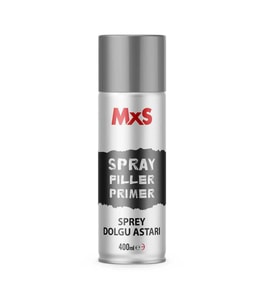 MxS Sprey 1K Dolgu ASTAR GRİ  400ml