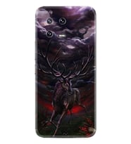 Xiaomi 13 Kılıf Silikon Desen Özel Seri Dark Deer 1786
