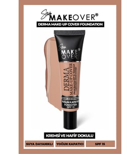 Studio MakeOver Derma Make-Up Cover Foundation Yoğun Kapatıcı Fondöten 04 40 ML