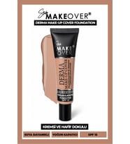 Studio MakeOver Derma Make-Up Cover Foundation Yoğun Kapatıcı Fondöten 04 40 ML