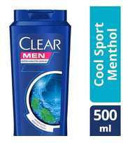Clear Şampuan Cool Sport Menthol 500 ml
