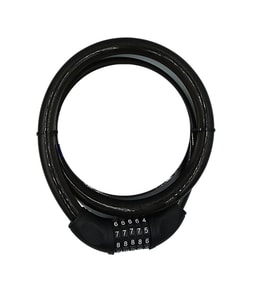 YM-747 120cm 20mm 5 Şifreli Siyah Motorsiklet Kilidi