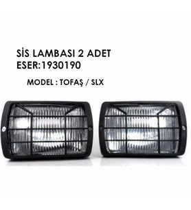 TOFAŞ DOĞAN-SLX-KARTAL SİS LAMBA  TAKIMI (2ADET)