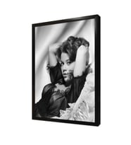 Jane Fonda Çerçeveli Mdf Tablo