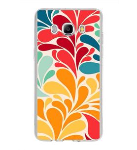 PrintiFy Samsung Galaxy J5 2016 ile Uyumlu 1mm Slim Fit Retro Colors 5 Baskılı Şeffaf  Kılıf
