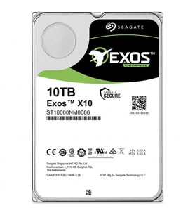 SEAGATE 3.5 10TB EXOS X10 ST10000NM0086 7200 RPM 256MB SATA-3 NAS ve Güvenlik Diski