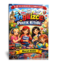 5-12 Yaş Çocuklar İçin İngilizce Pratik Kitabı,