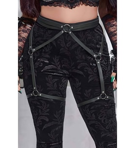 Mulvxbrf Brf02  Deri Jartiyer Harness - Brf956 (Mulvix)
