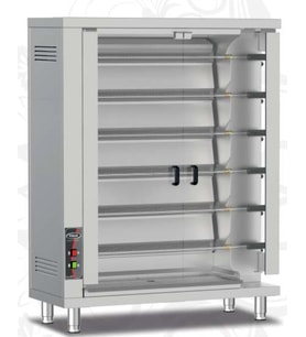 Pimak Radyanlı Piliç Çevirme Makinesi Tüplü 36 Piliç