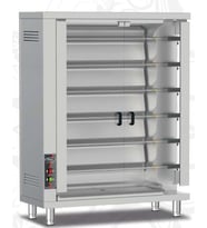 Pimak Radyanlı Piliç Çevirme Makinesi Tüplü 36 Piliç