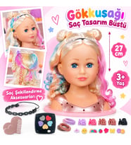 839379 Gökkuşağı Saç Tasarım Seti
