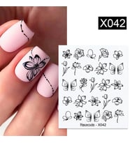 Su transferli nail art sticker X042 (49831-42)