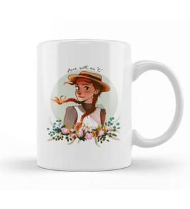 Fan Art Quot Anne With An E Anne With An E Art Kupa Bardak Porselen