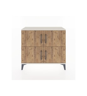 Arges Şifonyer 3 Raflı 4 Kapaklı 88x30x80 Aytaşı-Çam