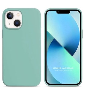 Apple iPhone 13 6.1'' Liquit Lansman Silikon Turkuaz